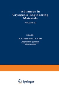 Enlarge image Cover: Advances in Cryogenic Engineering Materials - Kluwer Academic / Plenum Publishers