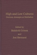 Cover: High and Low Cultures -Mov #14 - University of Wisconsin Press