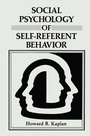 Cover: Social Psychology of Self-Referent Behavior - Kluwer Academic/Plenum Publishers