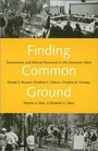 Cover: Finding Common Ground - Yale University Press