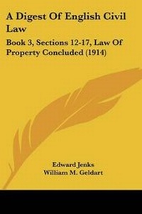 Enlarge image Cover: A Digest Of English Civil Law - Kessinger Publishing