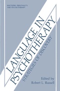 Cover: Language in Psychotherapy - Springer