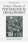 Cover: Critical Theories of Psychological Development - Kluwer Academic/Plenum Publishers
