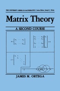Cover: Matrix Theory: A Second Course - Plenum Publishing Co.,N.Y.