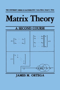 Enlarge image Cover: Matrix Theory: A Second Course - Plenum Publishing Co.,N.Y.