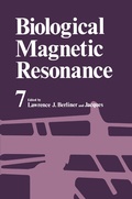 Cover: Biological Magnetic Resonance - Plenum Publishing Co.,N.Y.