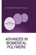Cover: Advances in Biomedical Polymers - Springer