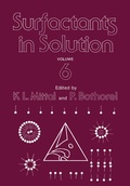Cover: Surfactants in Solution - Springer