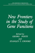 Cover: New Frontiers in the Study of Gene Functions - Springer