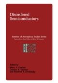Cover: Disordered Semiconductors - Springer