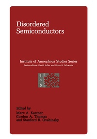 Enlarge image Cover: Disordered Semiconductors - Springer