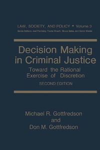 Enlarge image Cover: Decision Making in Criminal Justice - Springer