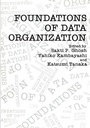 Cover: Foundations of Data Organization - Kluwer Academic / Plenum Publishers