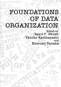 Enlarge image Cover: Foundations of Data Organization - Kluwer Academic / Plenum Publishers