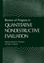 Cover: Review of Progress in Quantitative Nondestructive Evaluation - Springer