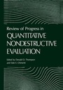 Cover: Review of Progress in Quantitative Nondestructive Evaluation - Springer