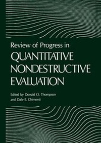 Enlarge image Cover: Review of Progress in Quantitative Nondestructive Evaluation - Springer