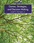 Cover: Games, Strategies, and Decision Making - Worth Publishers Inc.,U.S.