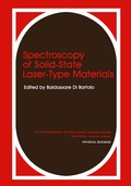Cover: Spectroscopy of Solid-State Laser-Type Materials - Springer
