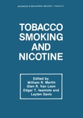 Cover: Tobacco Smoking and Nicotine - Springer