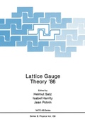 Cover: Lattice Gauge Theory '86 - Springer