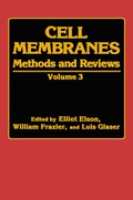 Cover: Cell Membranes - Springer