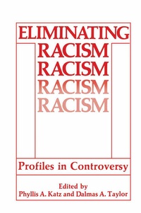 Enlarge image Cover: Eliminating Racism - Kluwer Academic/Plenum Publishers