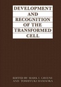 Cover: Development and Recognition of the Transformed Cell - Springer