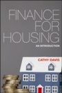 Cover: Finance for Housing - Policy Press