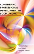 Cover: Continuing Professional Development in Social Work - Policy Press