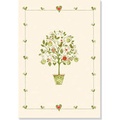 Cover: Mini Boxed Christmas Cards: Three French Hens - Peter Pauper Press Inc,US