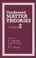 Cover: Condensed Matter Theories - Kluwer Academic / Plenum Publishers