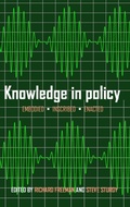 Cover: Knowledge in Policy - Policy Press