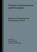 Cover: Content, Consciousness, and Perception - Cambridge Scholars Publishing