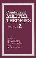 Cover: Condensed Matter Theories - Springer