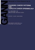 Cover: Changing Cancer Patterns and Topics in Cancer Epidemiology - Kluwer Academic / Plenum Publishers