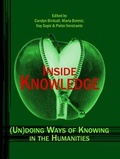 Cover: Inside Knowledge - Cambridge Scholars Publishing