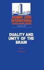 Cover: Duality and Unity of the Brain - Kluwer Academic / Plenum Publishers