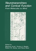 Cover: Neurotransmitters and Cortical Function - Kluwer Academic / Plenum Publishers