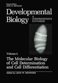 Cover: The Molecular Biology of Cell Determination and Cell Differentiation - Kluwer Academic / Plenum Publishers