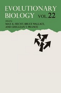 Enlarge image Cover: Evolutionary Biology - Kluwer Academic / Plenum Publishers