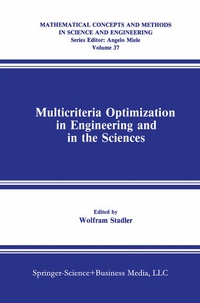 Enlarge image Cover: Multicriteria Optimization in Engineering and in the Sciences - Springer