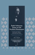 Cover: &Eacute;mile Verhaeren: Essays on the Northern Renaissance - Peter Lang Verlag