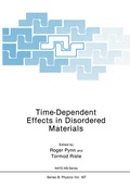 Cover: Time-Dependent Effects in Disordered Materials - Springer
