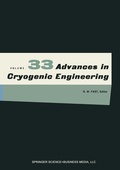 Cover: Advances in Cryogenic Engineering - Kluwer Academic / Plenum Publishers