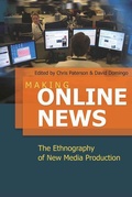 Cover: Making Online News - Peter Lang Verlag