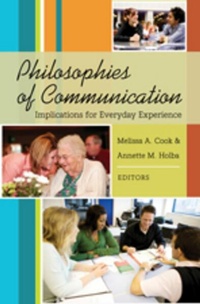 Enlarge image Cover: Philosophies of Communication - Peter Lang Verlag