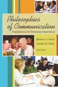 Cover: Philosophies of Communication - Peter Lang Verlag