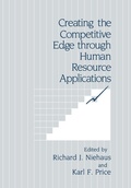 Cover: Creating the Competitive Edge through Human Resource Applications - Kluwer Academic / Plenum Publishers