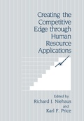 Cover: Creating the Competitive Edge through Human Resource Applications - Springer